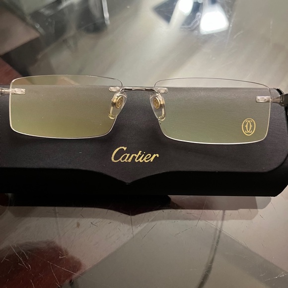 Cartier Rimless Glasses - Picture 2 of 5